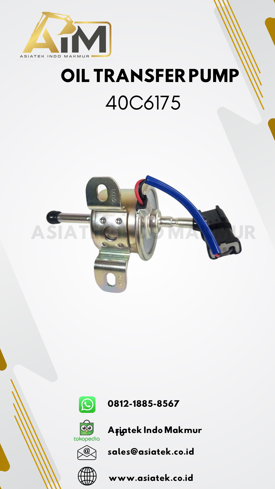 OIL TRANSFER PUMP (40C6175)